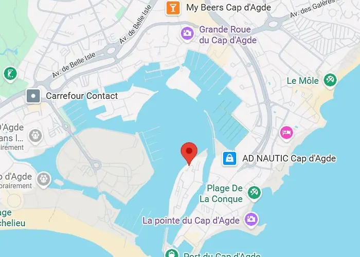 Vue Port Et Cap D'agde Ile Des Pecheurs Apartamento