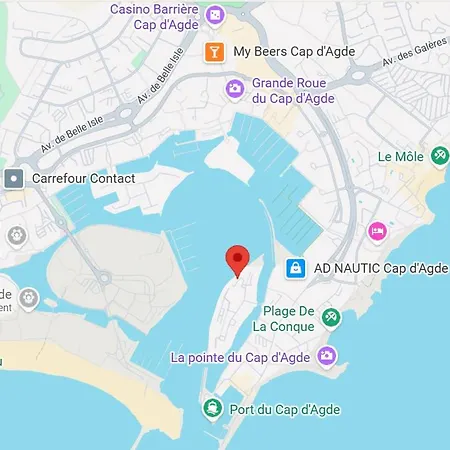 Vue Port Et Cap D'agde Ile Des Pecheurs Appartamento